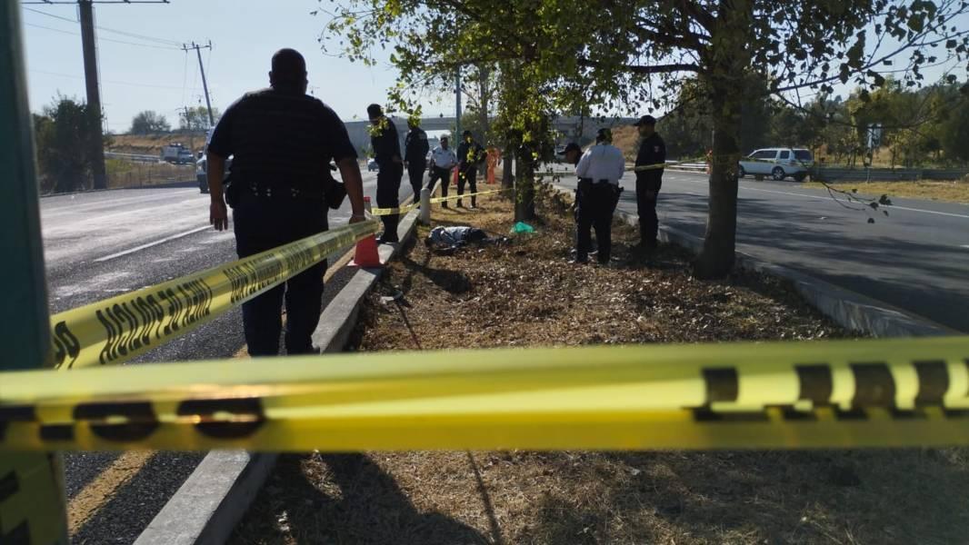 Muere hombre atropellado en la carretera federal Texmelucan-Tlaxcala