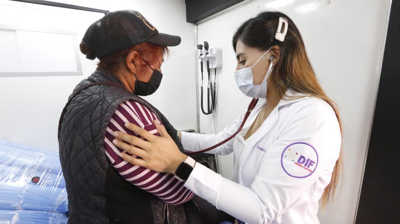 Acercó SEDIF servicios médicos a población vulnerable con 164 jornadas de salud