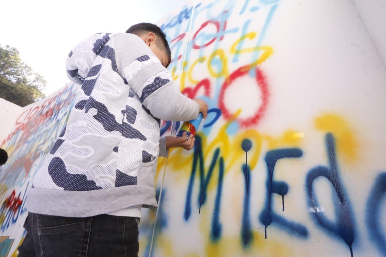 Pintaron Sedif y Teletón mural “Desafío por México” en Tlaxcala