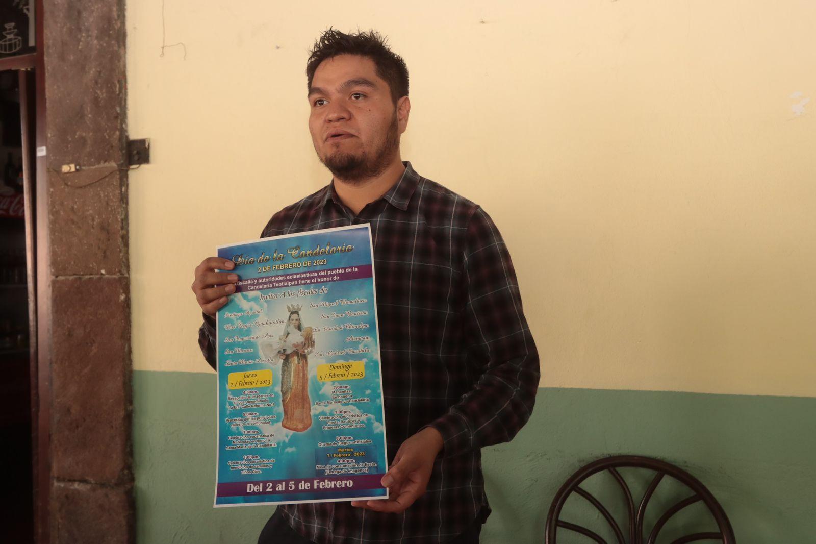 Anuncian 1er concurso del Tamal en la Candelaria Teotlalpan 