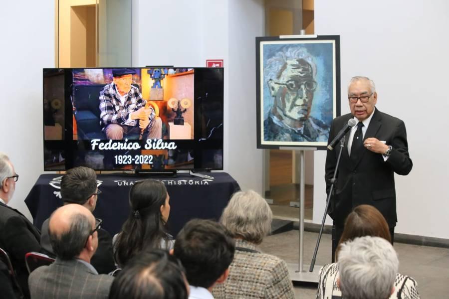 Realizan homenaje póstumo a Federico Silva en el MAT