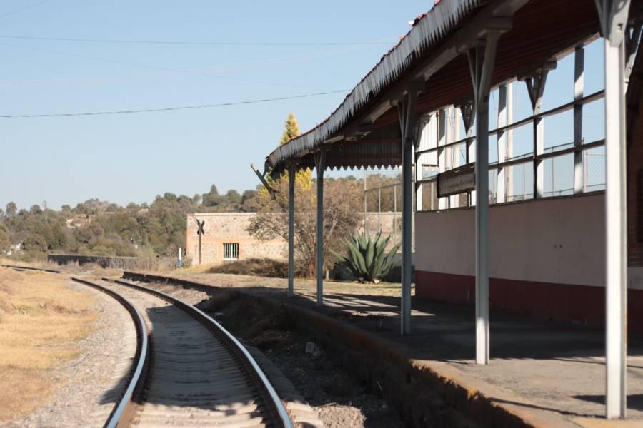 Estación de tren “San Manuel de Morcón” en Santa Cruz Tlaxcala