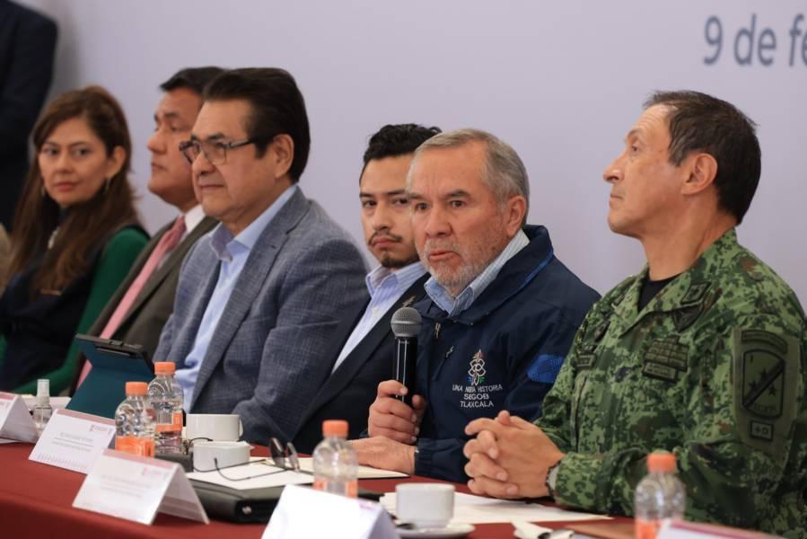 Hidalgo, Puebla y Tlaxcala acordaron trabajo para combatir delitos en zonas limítrofes