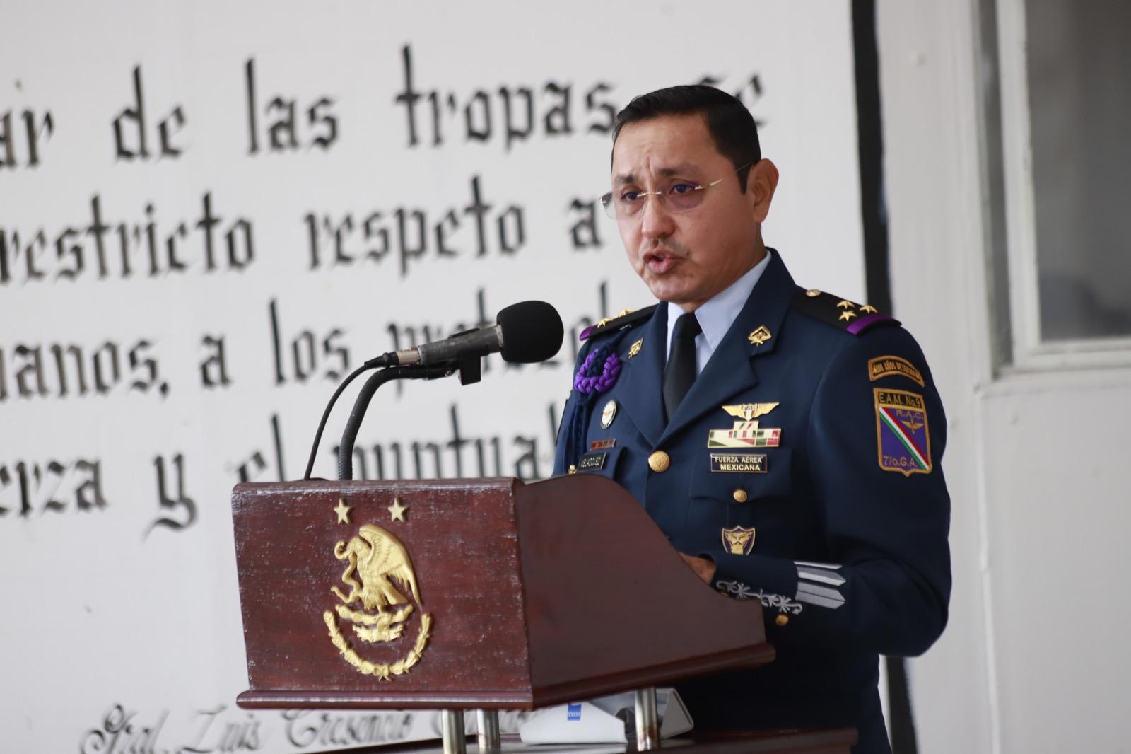 Gobierno del estado participó en el CVIII Aniversario de la creación de la fuerza aérea mexicana