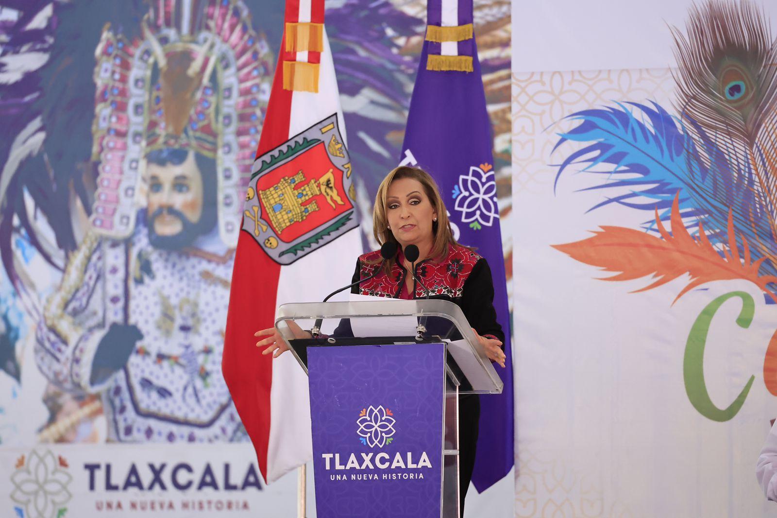Apoya Gobernadora Lorena Cuéllar con 4.5 mdp a participantes de Carnaval Tlaxcala 2023