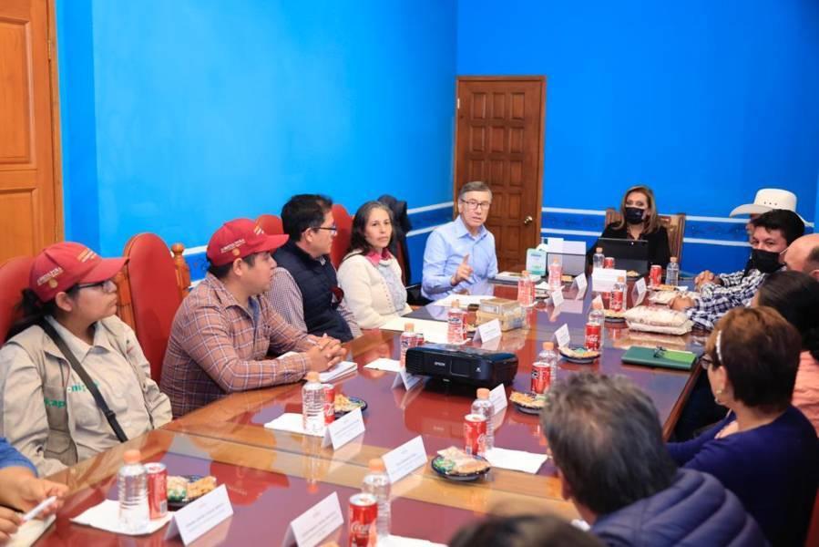 Atendió Gobernadora de Tlaxcala a productores y procesadores de amaranto