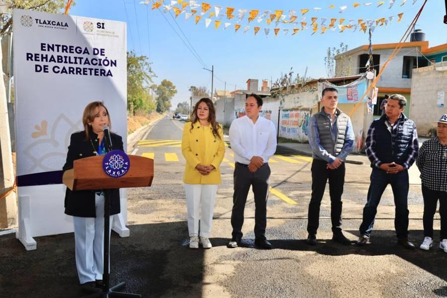 Mejoró Gobernadora Lorena Cuéllar conectividad vial en Natívitas