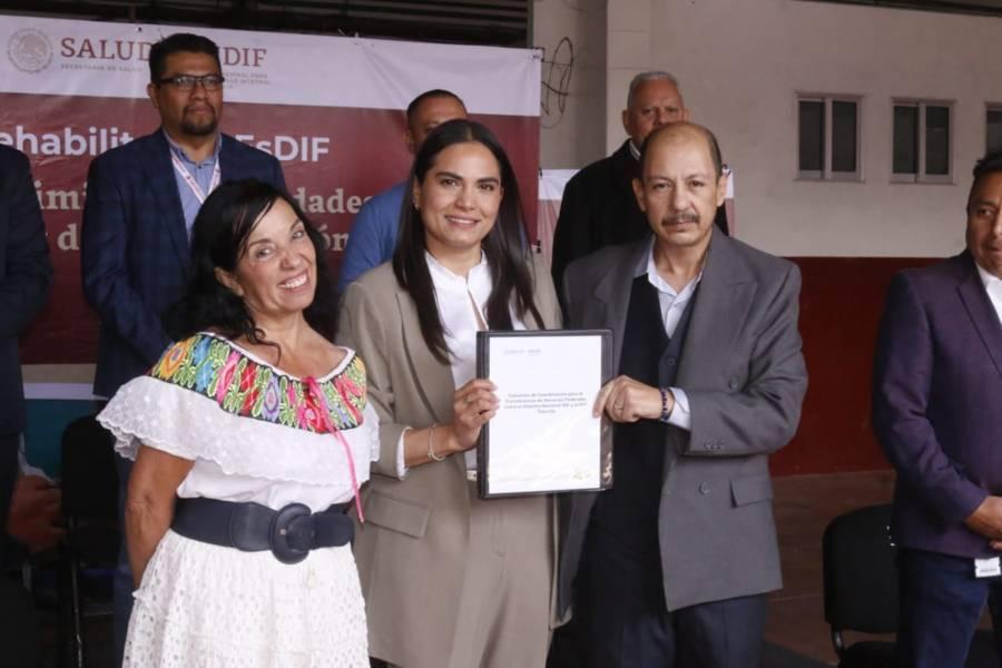 Tlaxcala, entre las 25 entidades del país beneficiadas por el SNDIF con equipo para UBRS