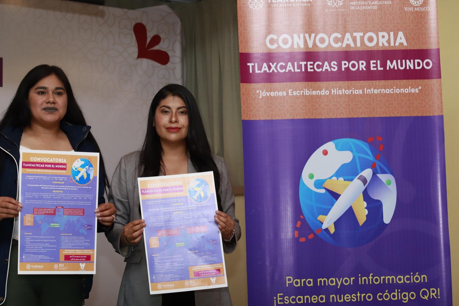 Presenta ITJ programa de voluntariado “Tlaxcaltecas Por El Mundo”