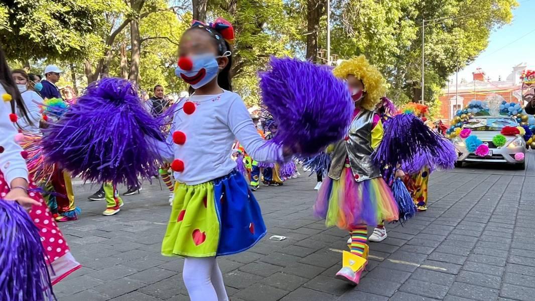 Se vivió con algarabía el desfile infantil del “Carnaval Tlaxcala 2023”