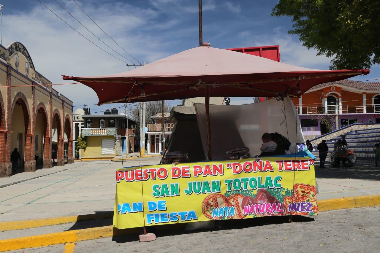 Pan de San Juan Totolac en Tocatlán 