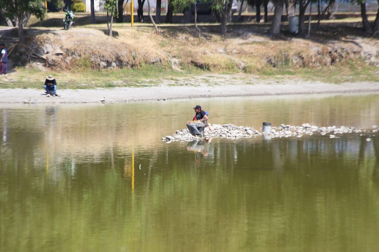 Pesca en Zacatelco 