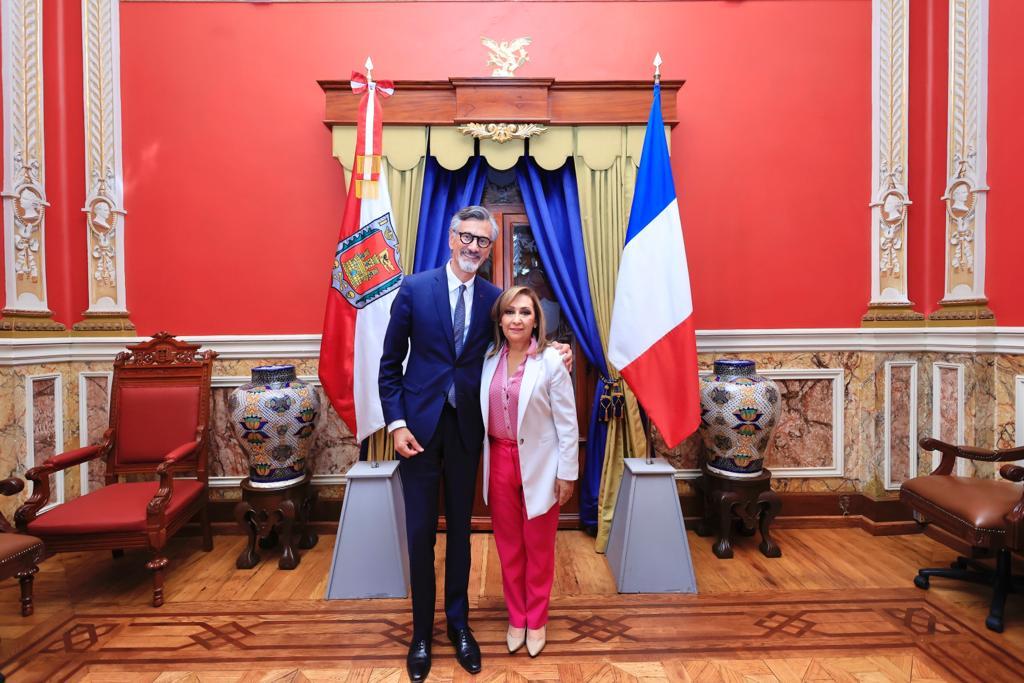 Fortalecerán gobierno del estado y Francia lazos de colaboración