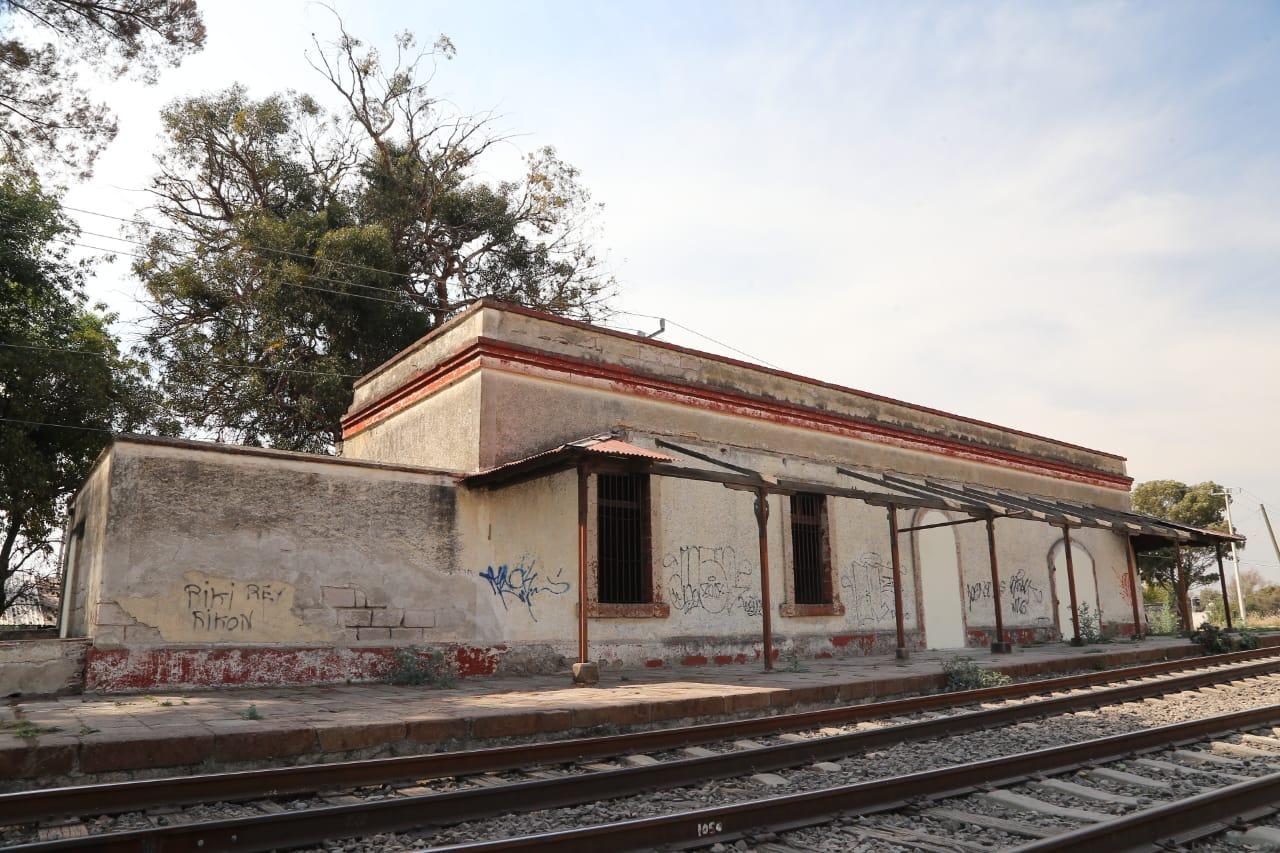 Antigua estación del tren en Zacatelco 