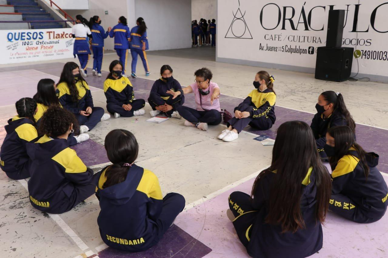 Realizan segunda jornada “Tlaxcala lee a las mujeres” en Calpulalpan