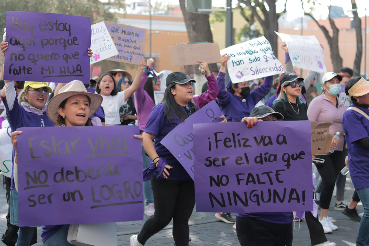 Marcha conmemorativa al 8M, día Internacional de la Mujer 