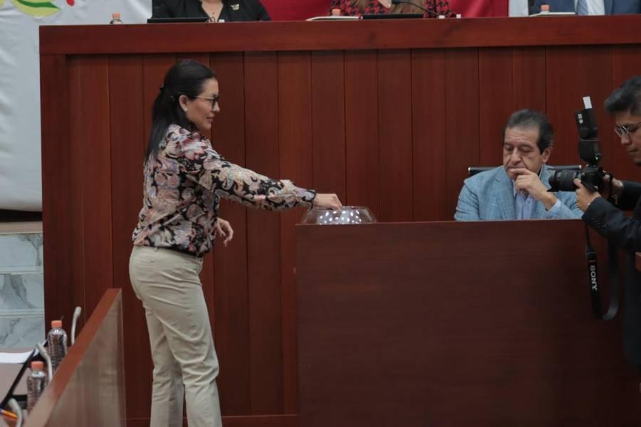 Eligen a la diputada Diana Torrejón como prosecretaría de la Mesa Directiva