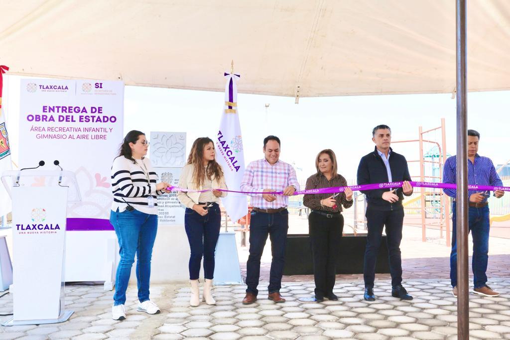 Inauguró Gobernadora obras públicas en Tenancingo y Natívitas