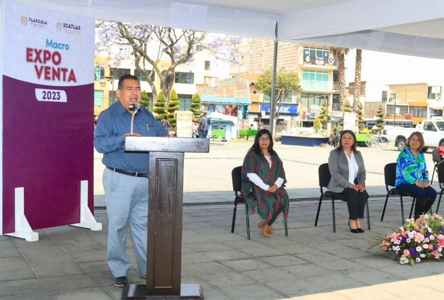Inaugura Icatlax Macro Expo–Venta de productos y servicios en Zacatelco