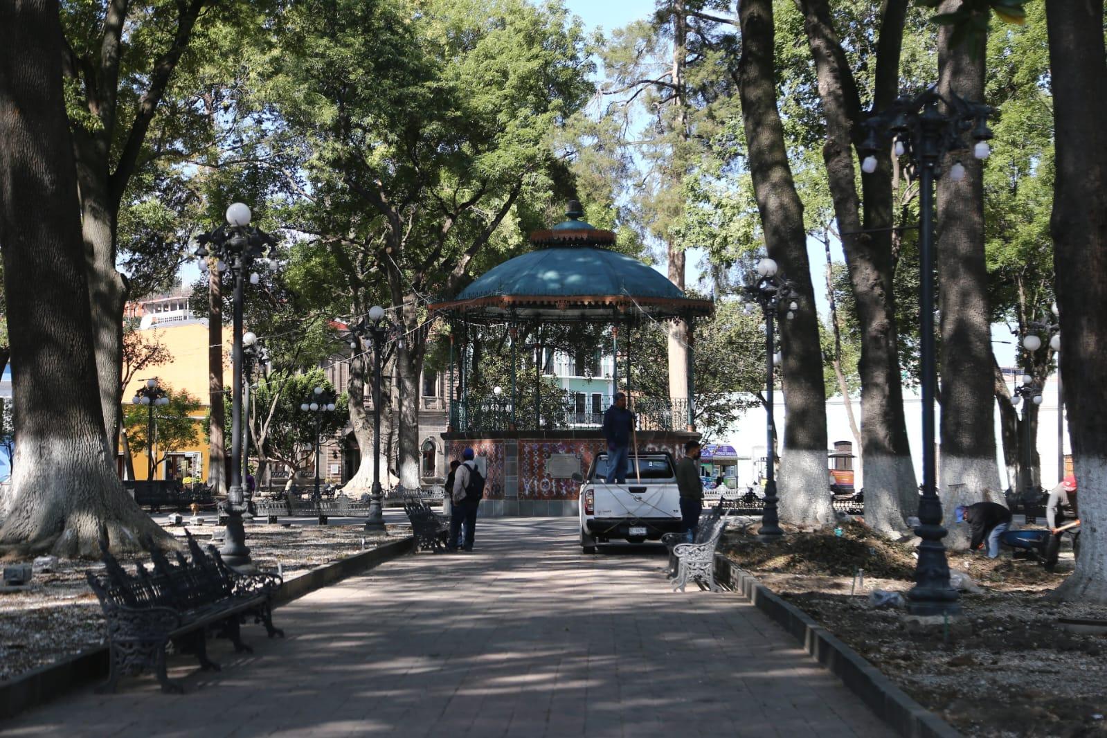 Con poca gente amanece capital de Tlaxcala 