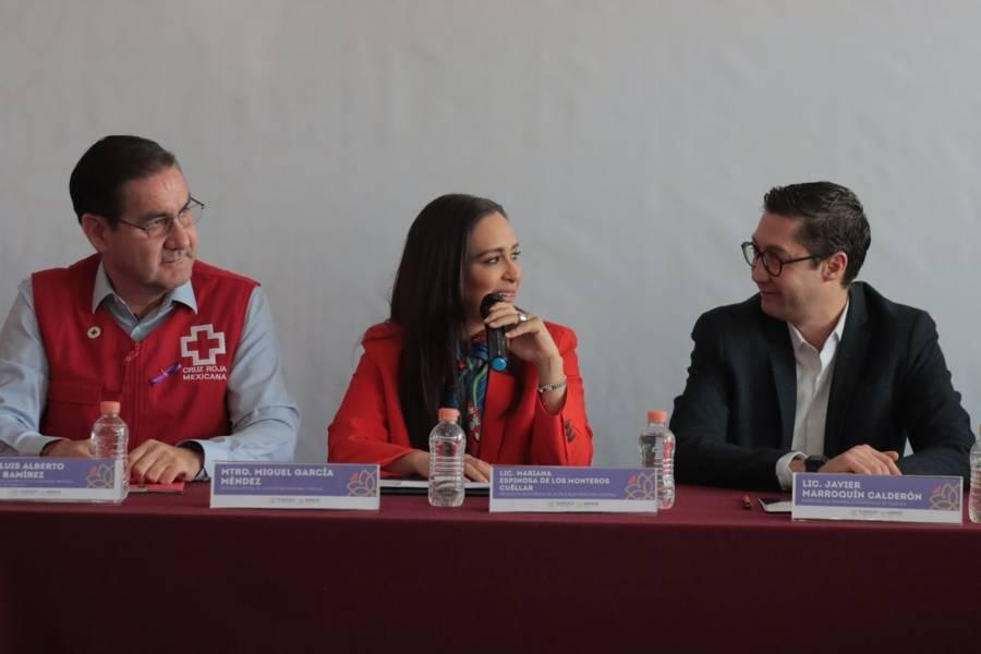 Lanzamiento "Distintivos Cruz Roja Mexicana en Tlaxcala"