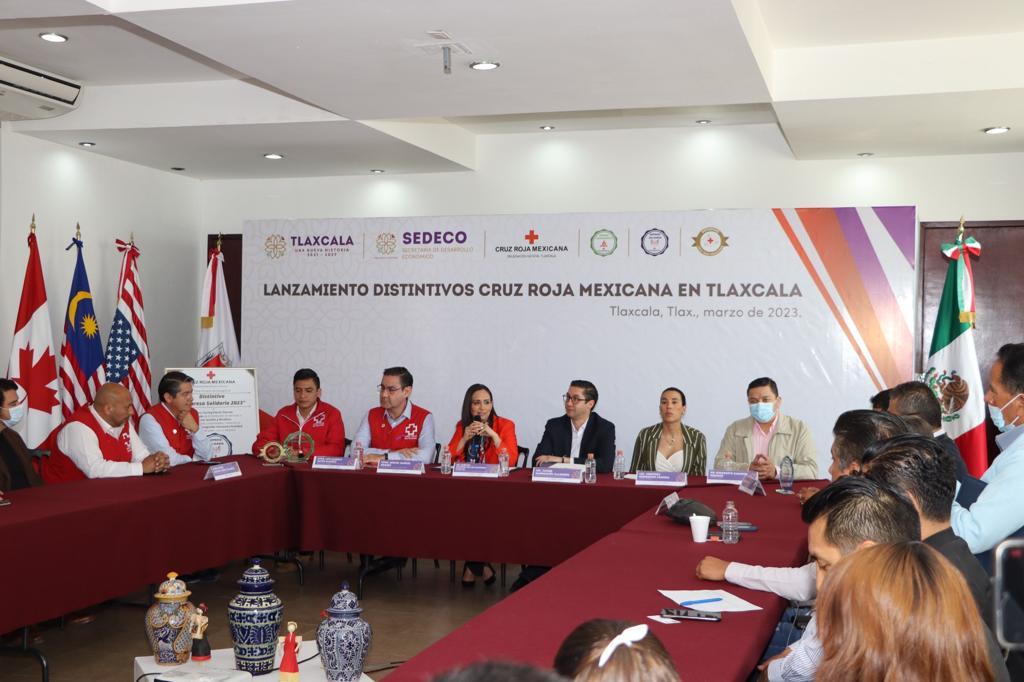 Entregarán “Distintivo Cruz Roja Mexicana Tlaxcala 2023” a empresas socialmente comprometidas