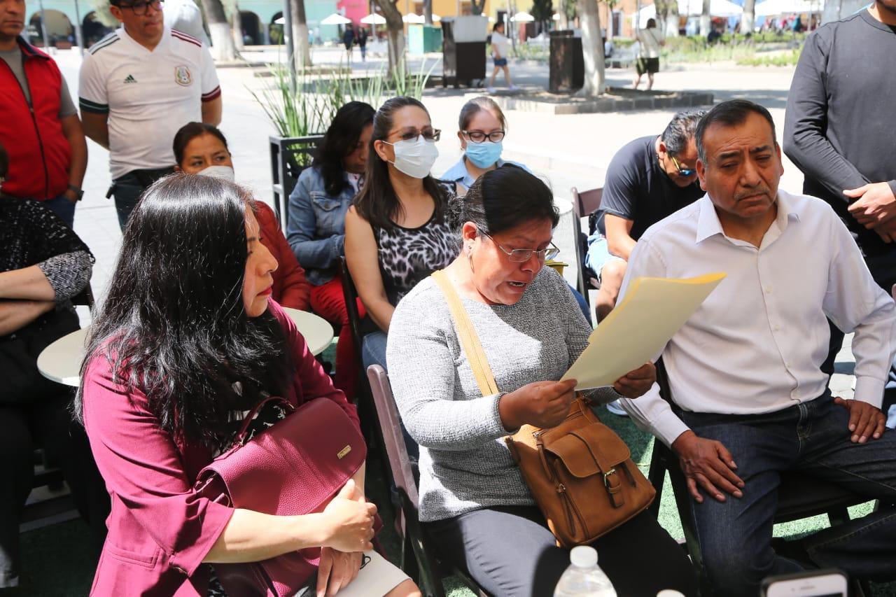 Ex trabajadores del COBAT piden solución a su conflicto laboral 