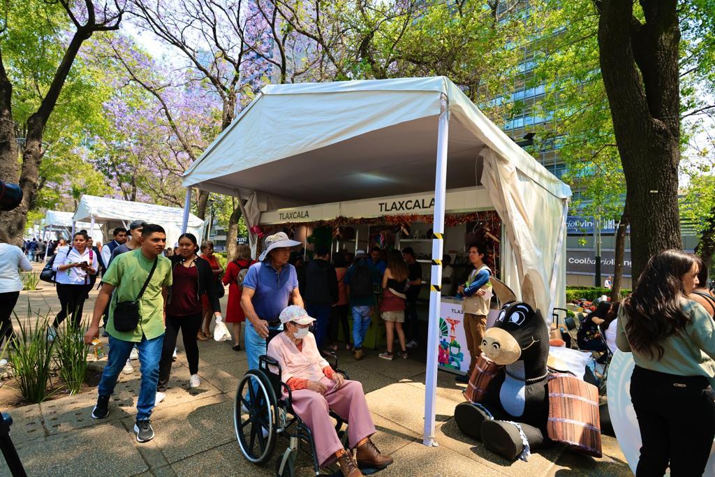 Atrajo Tlaxcala a cientos de personas en el Festival Turístico de la Ciudad de México 