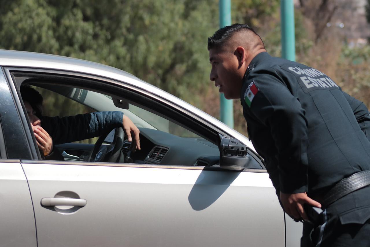 Inicia el caos vial, cierran acceso a la capital Tlaxcala 