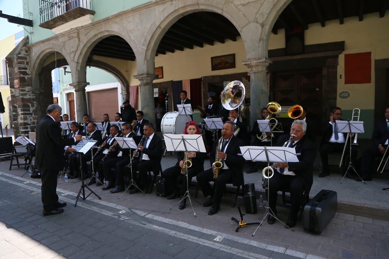 Deleita banda de música del Gobierno Estatal a capitalinos 