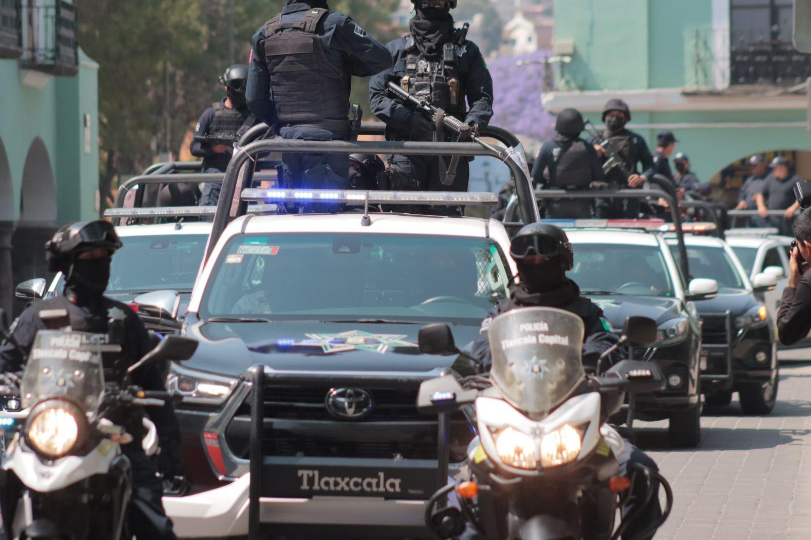 Encabeza Jorge Corichi,  banderazo de arranque de operativo Semana Santa Segura en la capital tlaxcalteca 