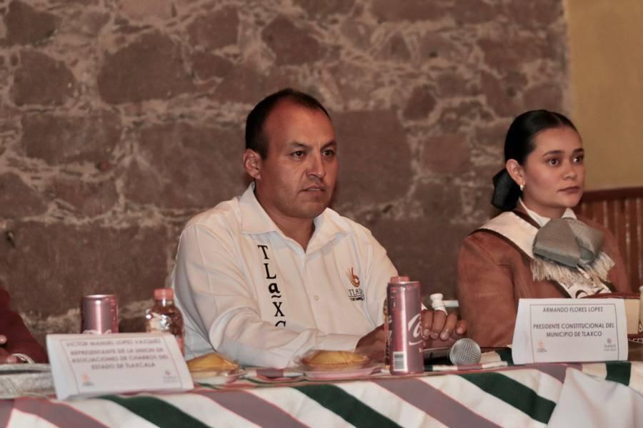 Presentan "Campeonato Estatal de Charrería 2023" en Tlaxco
