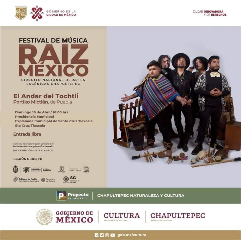 Llega a Tlaxcala Festival Musical “Raíz México”