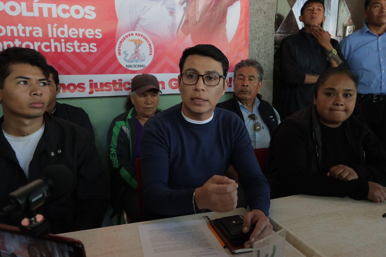 Exigen antorchistas tlaxcaltecas cesen atentados de los líderes del movimiento 