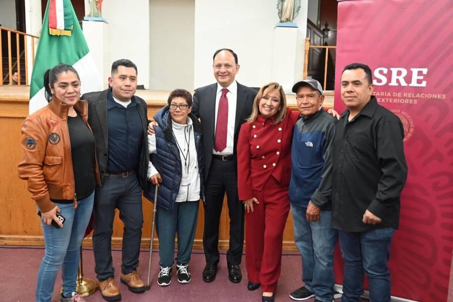 Testificó Gobernadora reencuentro familiar "Uniendo historias" en el consulado general de México en Nueva York