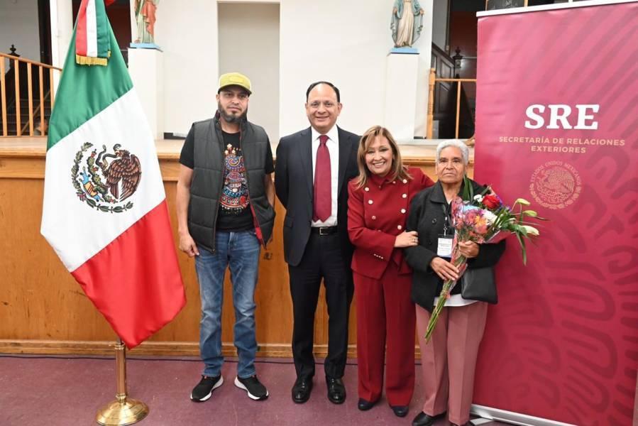 Testificó Gobernadora reencuentro familiar "Uniendo historias" en el consulado general de México en Nueva York