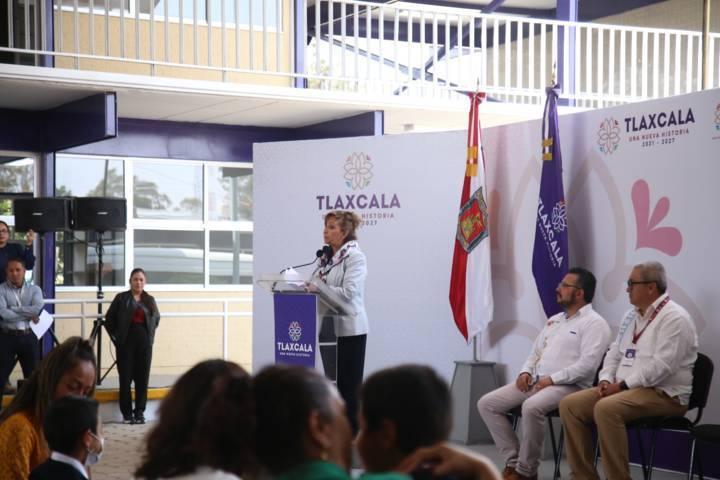Entrega gobernadora Lorena Cuéllar, rehabilitación y construcción de obra del CAM 1