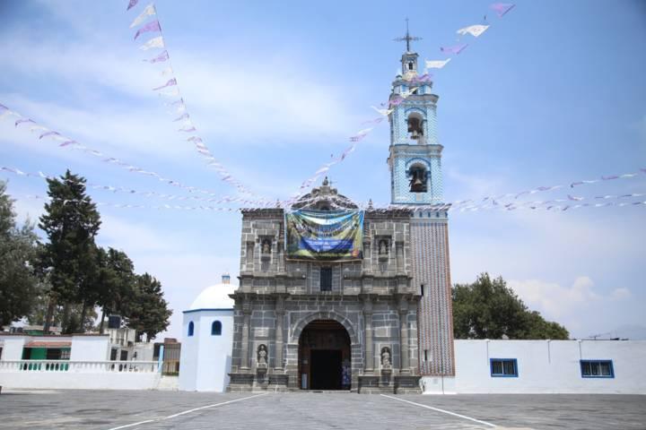 Aspectos Iglesia de Santa María Acuitlapilco 