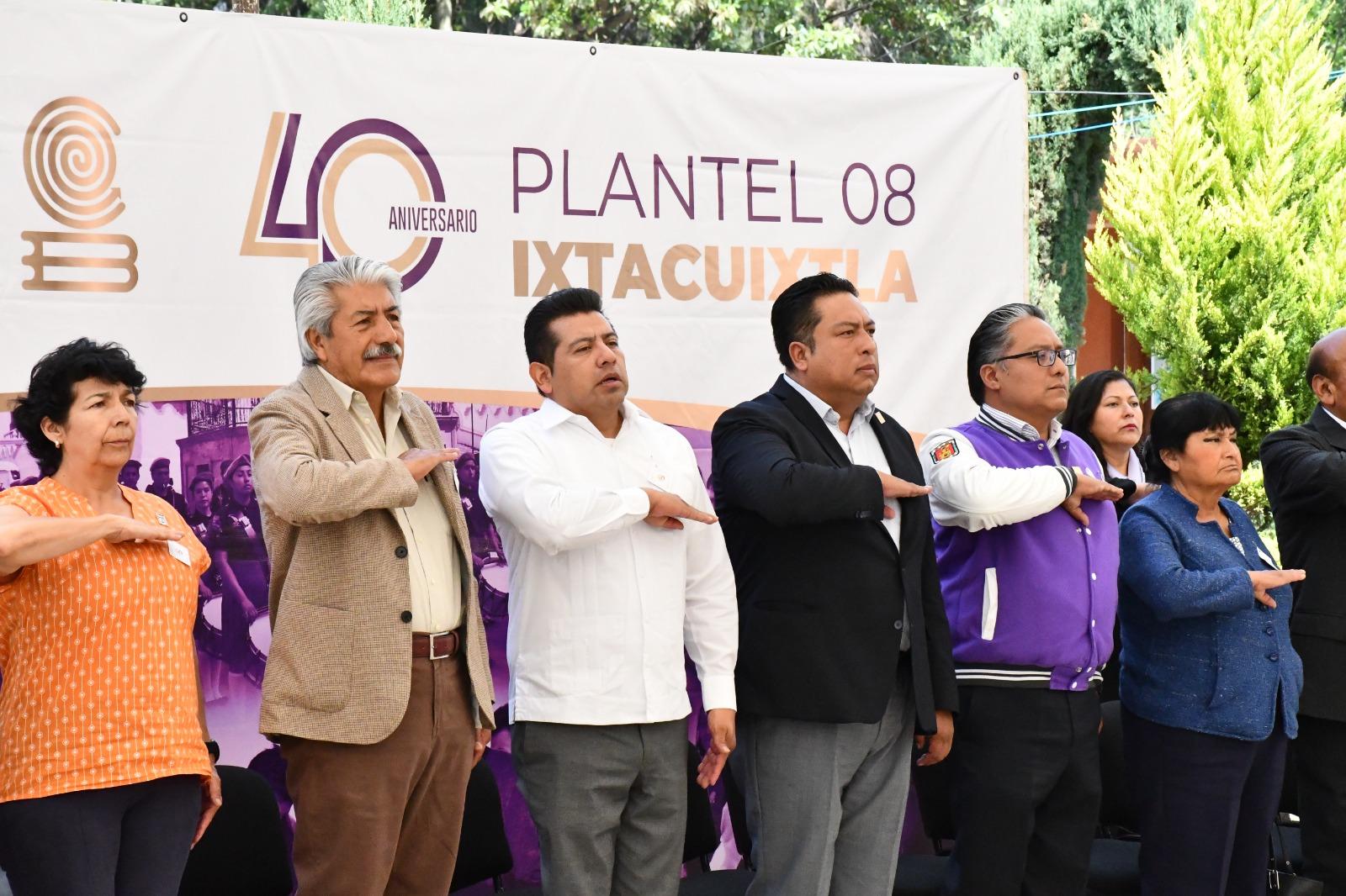 Celebra Cobat 40 aniversario del plantel 08 Ixtacuixtla