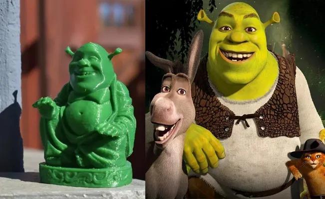 Mujer creía que era Buda, y le reza por 4 años a una figura de Shrek