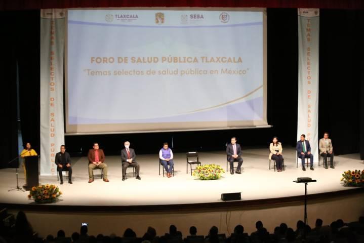 Desarrollan Foro de Salud Pública en Tlaxcala