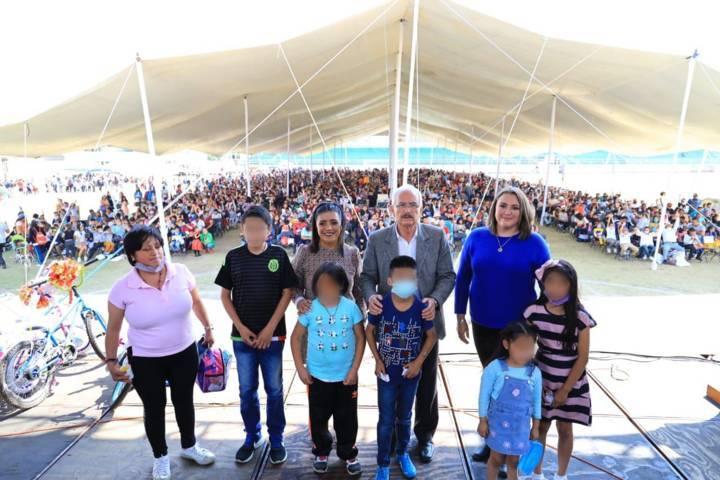 Magna celebración del Día del Niño y la Niña en Chiautempan 