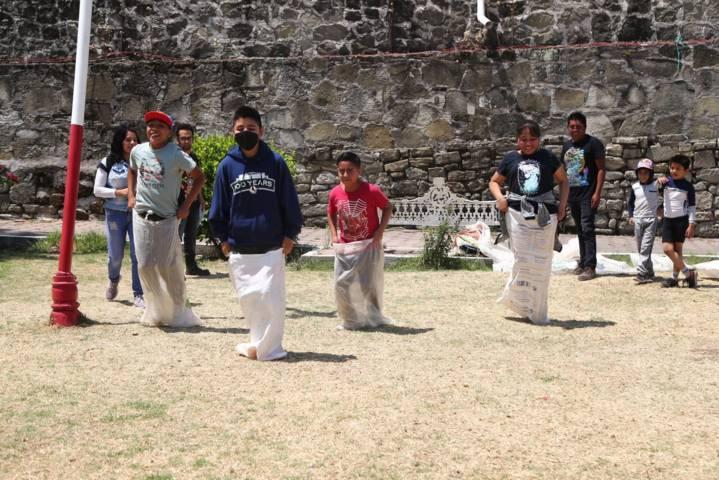 Celebran Xica-lancas a niños tlaxcaltecas 