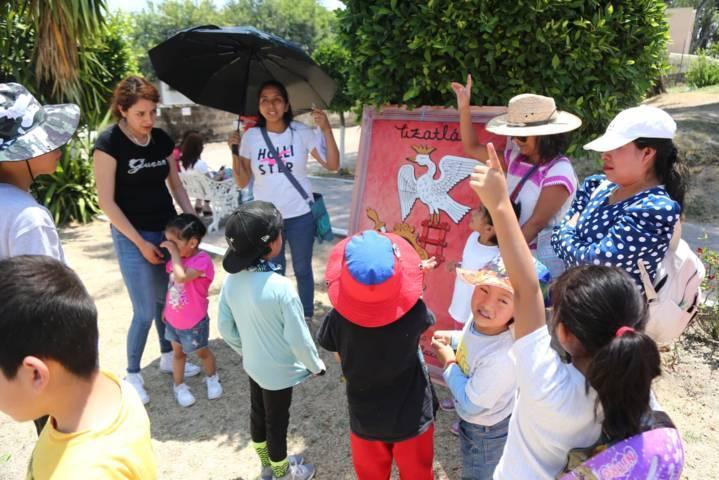 Celebran Xica-lancas a niños tlaxcaltecas 