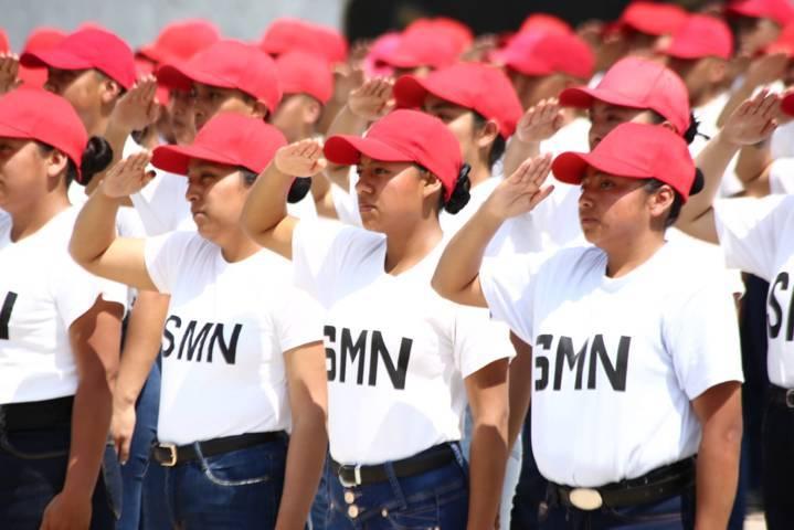 Rinden protesta conscriptos del SMN