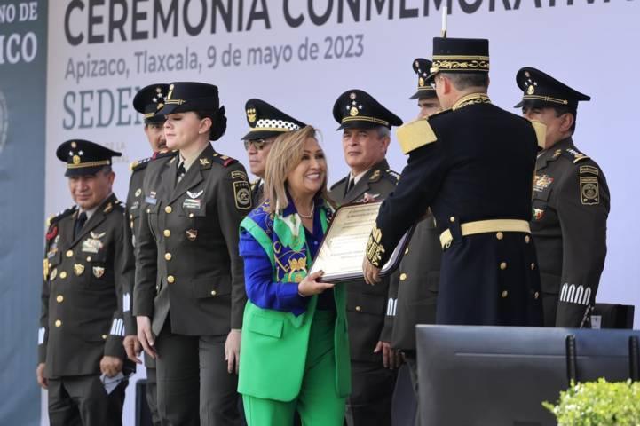 Encabezó Gobernadora Lorena Cuéllar ceremonia del 103 aniversario de la última carga al sable de caballería