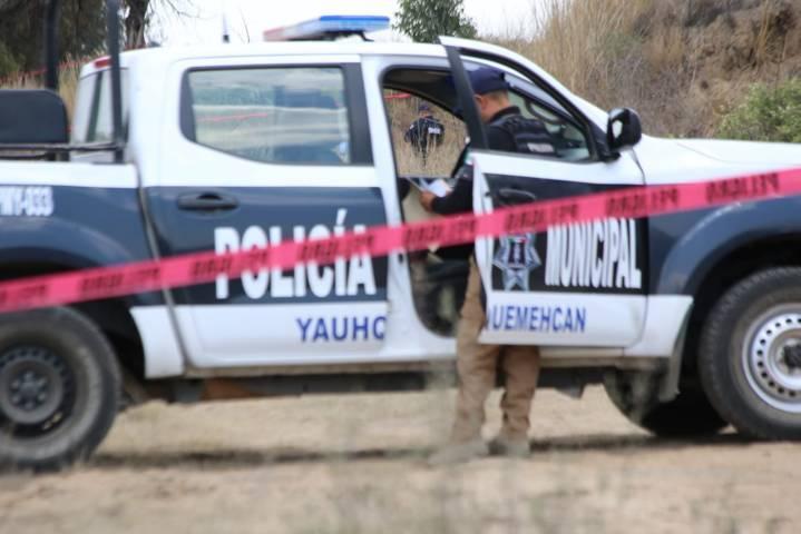 Con huellas de violencia y desnudo localizan cadáver de un hombre en Yauhquemehcan 