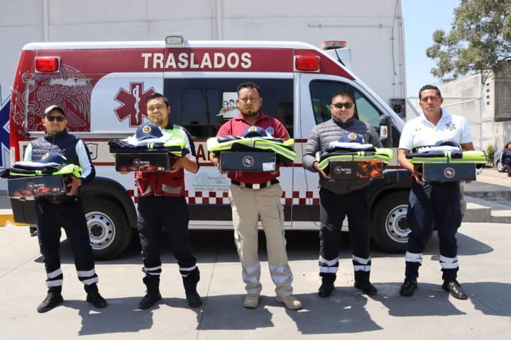 Equipan Ambulancia de Contla con Tecnología de Ultima Generación