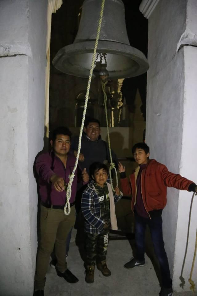 Tras seis años vuelven a repicar campanas de Ocotlán tras daños por 19-S