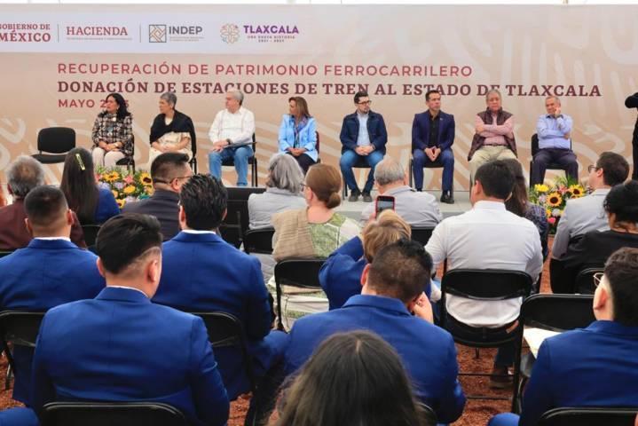 Recibe Tlaxcala donación de 10 ex estaciones ferroviarias; serán casas de cultura